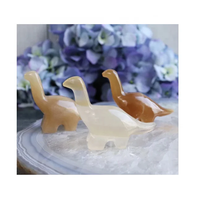 Фигурка динозавра из оникса