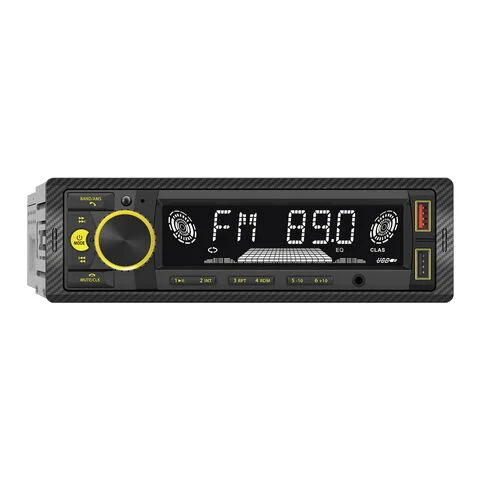 car tape recorder 2 USB 7388 IC car radio mp3 player single 1 din stereo audio bluetooths one din car multimedia remote control