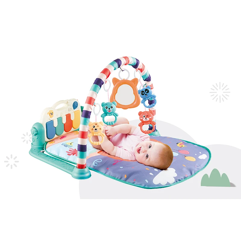 baby gym newborn baby early education music gym baby games exercise tools music piano keyboard play mat