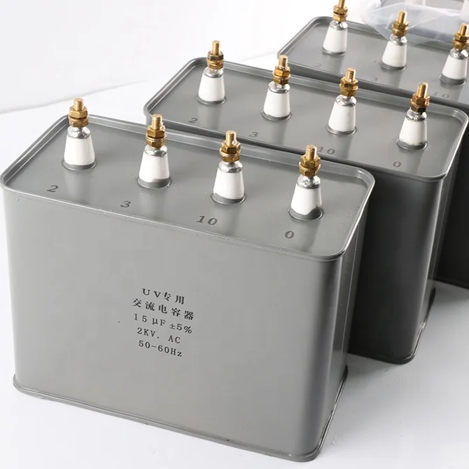 15UF 2000V oil capacitor for uv lamp transformer