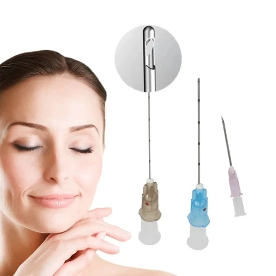 Disposable Needle Supplier Plastic Blunt Tip Micro Material Cannula 25g 27g Syringe Needle/Sterile Hypodermic Needle