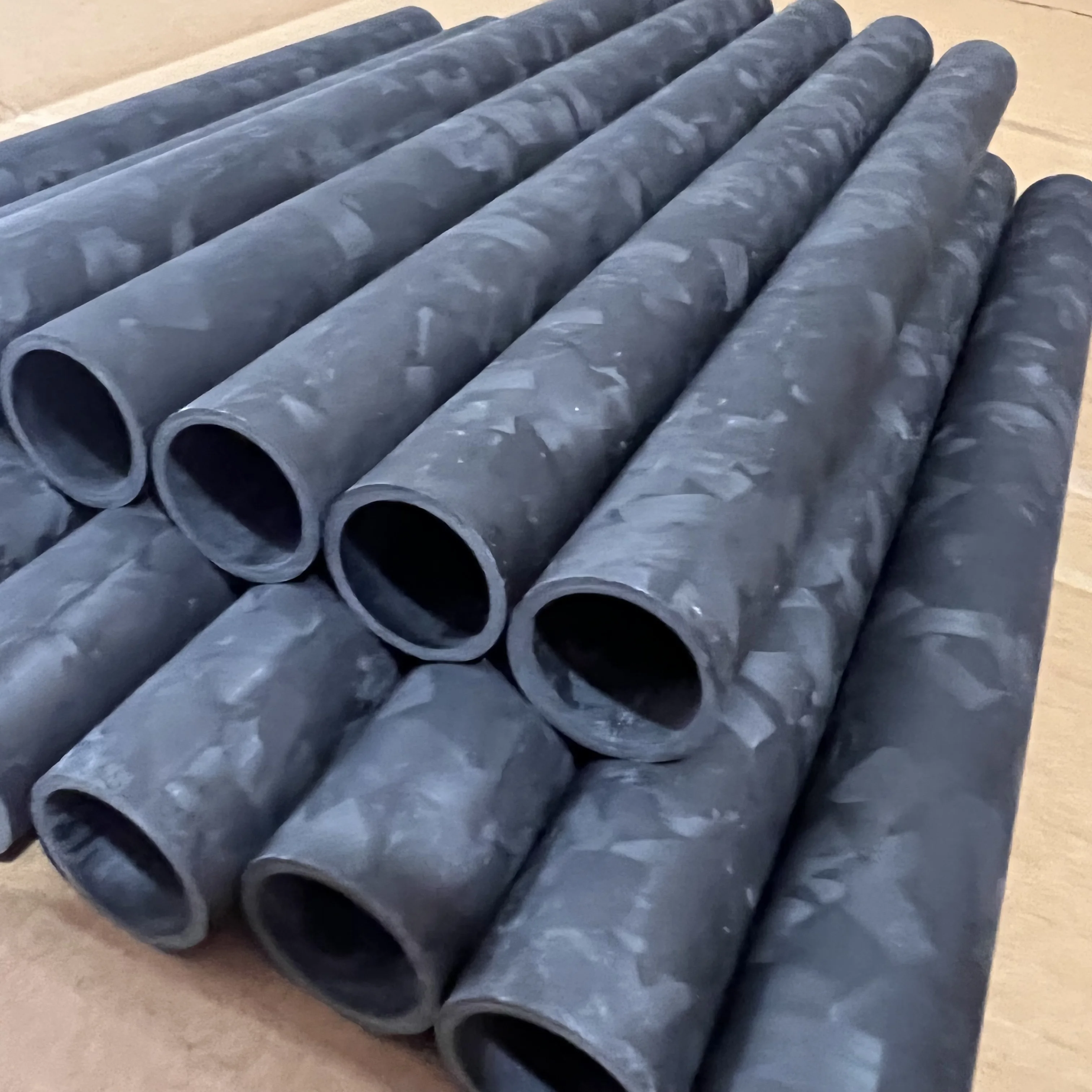 Wholesale High Strength  Round 3k custom carbon fiber tube With 100% Carbon 48mm 50mm 52mm 54mm