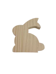 Easter decorations wooden rabbit ornaments kindergarten shop counter decoration Wooden handicraft Rabbit Pendant