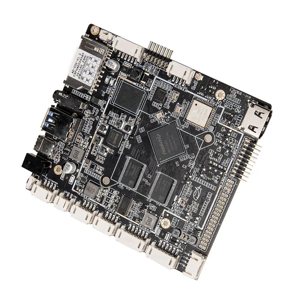RK3566 четырехъядерный 64-битный Cortex-A55 материнская плата емкостный сенсорный WIFI BT промышленная Встроенная системная
