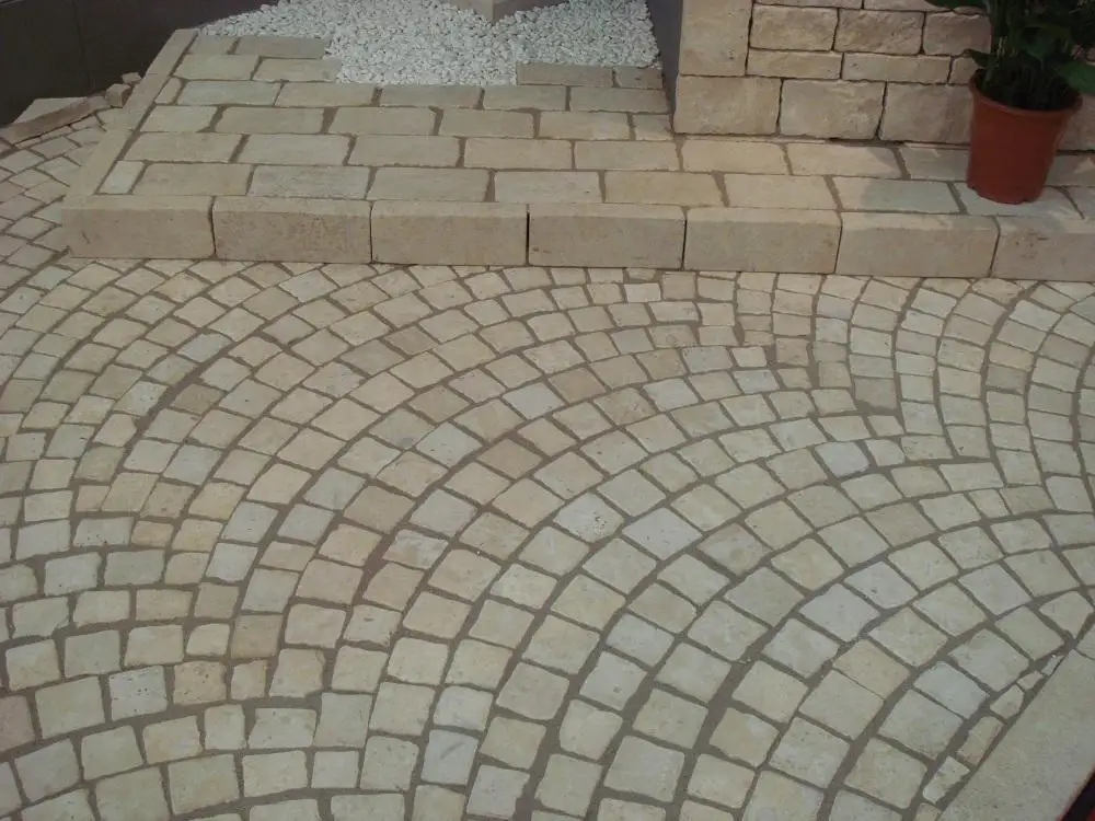 SHIHUI Outdoor Henan Beige Limestone Exterior Wall Tiles Decor Limestone For Villa Decoration And Floor Decorative Material