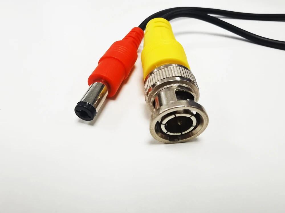 ALL Copper BNC + DC 2in1 Surveillance CCTV CAMERA Cables Video+Power HD AHD Security Wire Extended Line