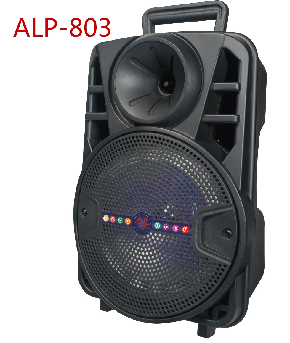 ALP Speaker 8 Inch Trolley Speaker Cheapest Price Party Speaker