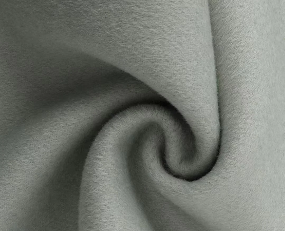 Hot sell woolen fabric brushed 100% wool in stock for coat
