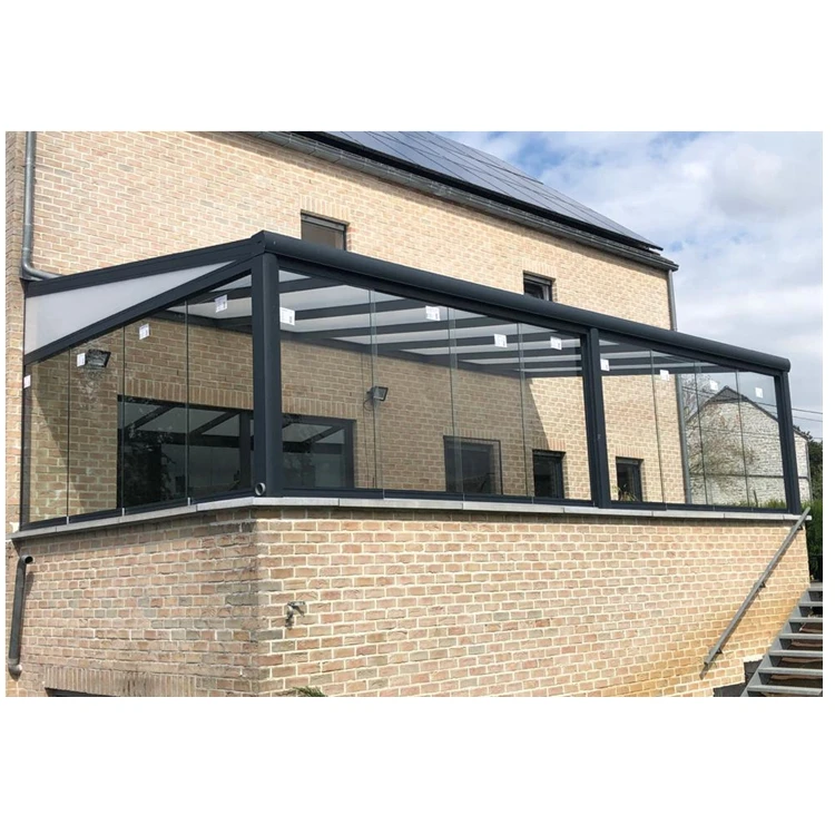 Balcony Sunroom Glass House Conservatory house