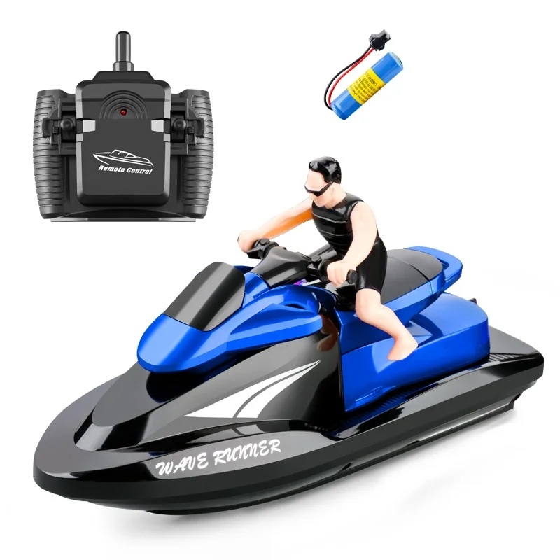 2 4 г RC surfer моторная лодка гоночный водная с дистанционным управлением игрушка