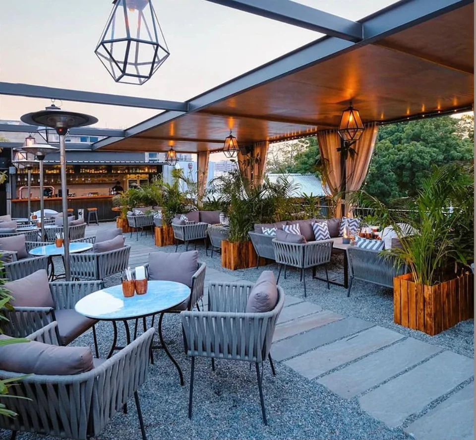 Factory Direct Outdoor Dining Chair Nordic Garden Furniture Outdoor Rope Chair