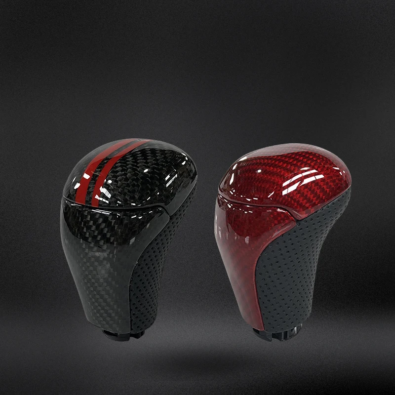 Car Gear Shift Knob For TOYOTA Prado 2018-2019 Highlander 2015-2019 Auto Interior Accessories Car-Styling carbon gear konb