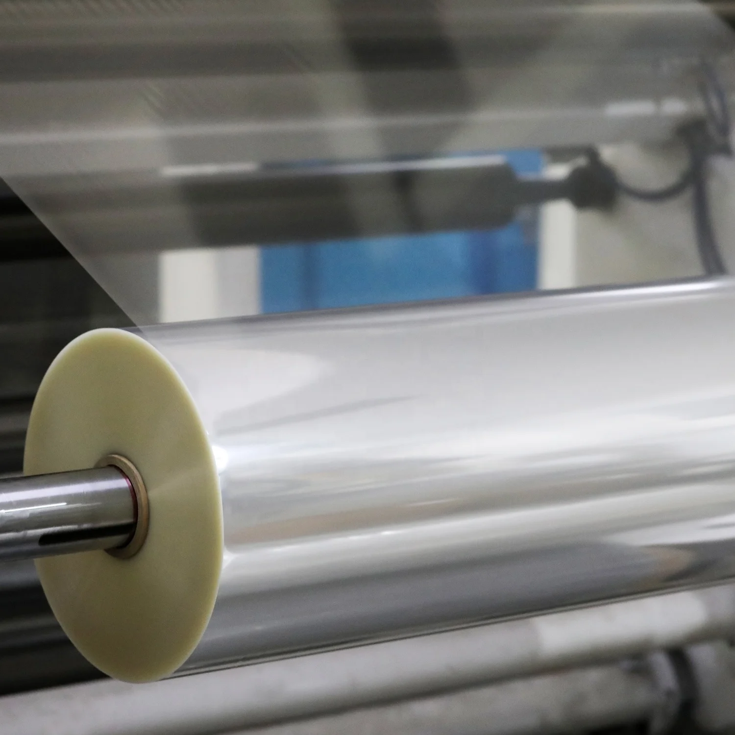 Glossy White PP Label Film jumbo rolls Polypropylene adhesive paper white BOPP Raw Material