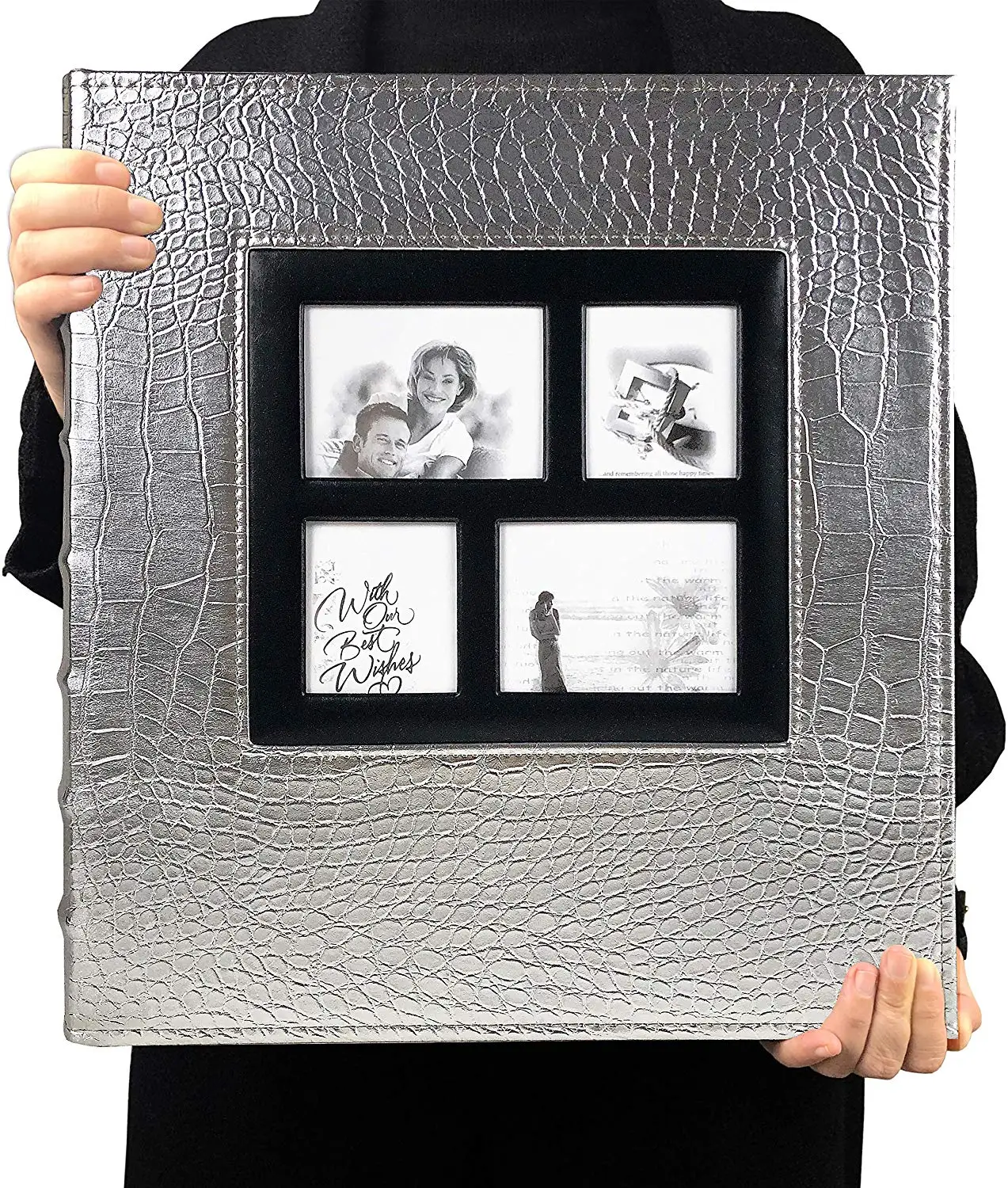 Wedding photo albums / leather photo album covers / black albums photo