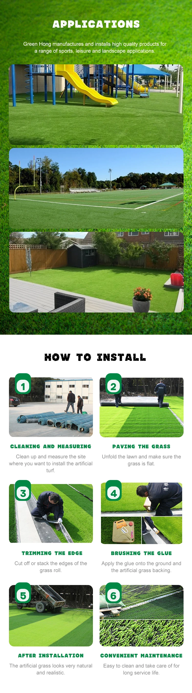 13mm artificial grass