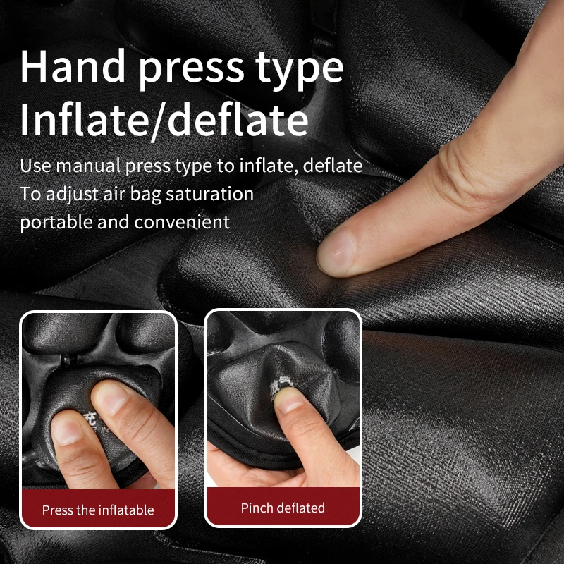 3D design Air Pad Motorcycle Seat Cushions Cover Waterproof Motorbike Scooter Seat Covers