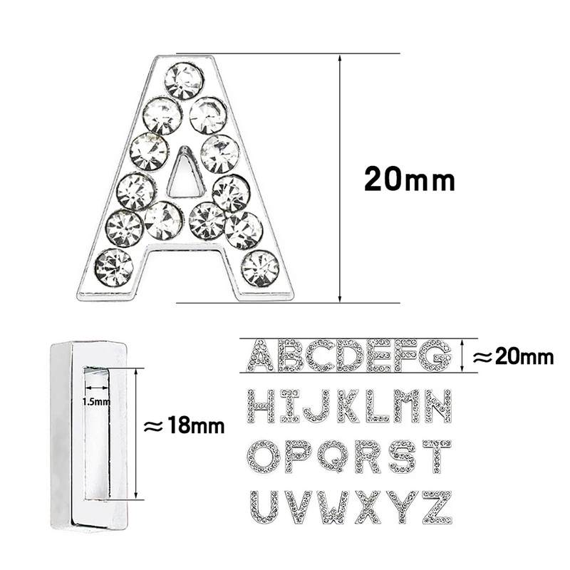 Wholesale Shoes Accessories Cheap Metal Charm Clogs Decoration Custom Letters Bling Luxury Designer Pieces