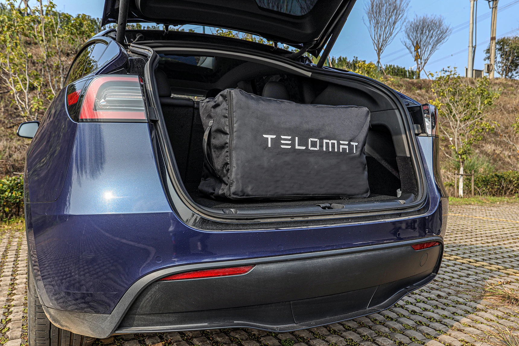Non Inflatable Model Y Mattress For Tesla Model 3 SUV Portable Outdoor Camping Travel Mattess Durable Memory Foam Car Bed Pad