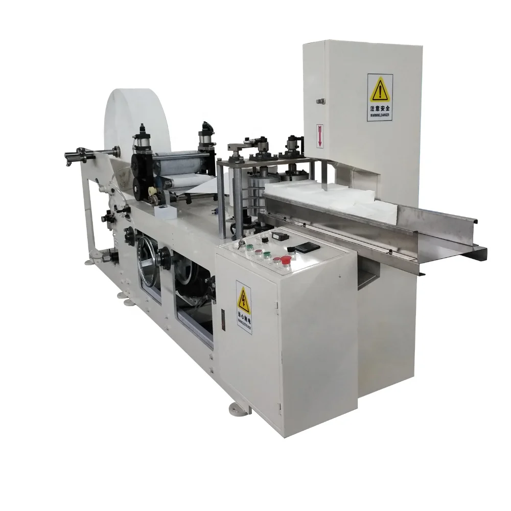 
New condition Small scale paper tissue printing folding full automatic napkin making machine 