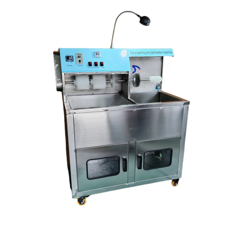 Semi-Automatic Shoe Washers dry cleaners special commercial shoes washing and sterilization machine used for all kinds of shoe
