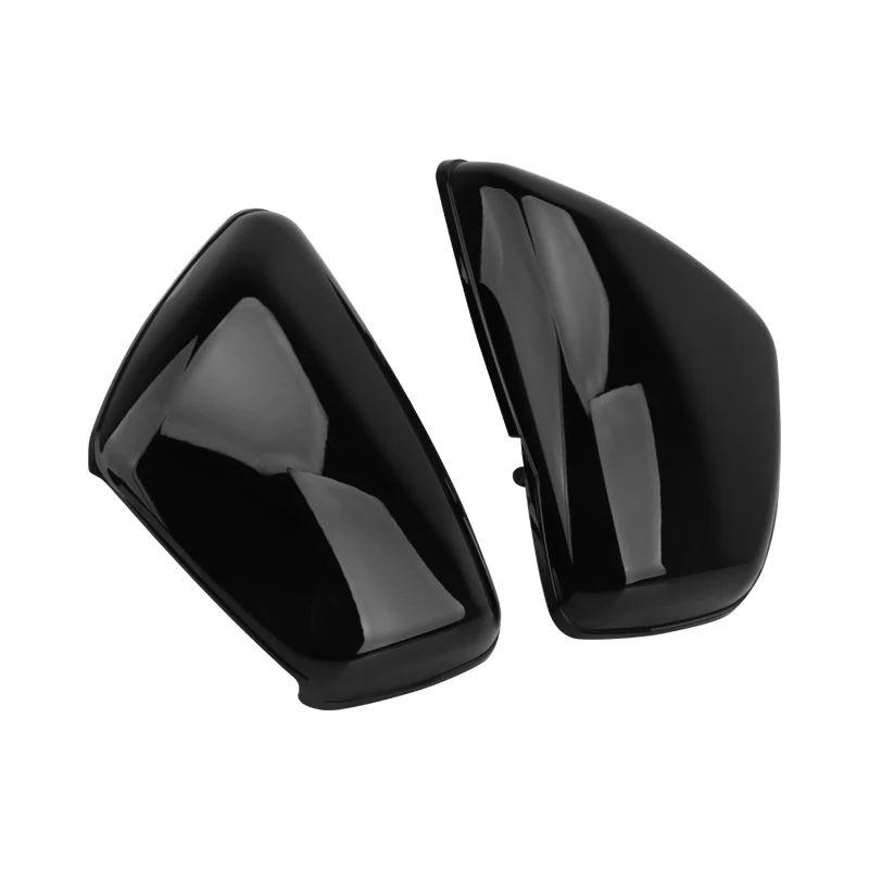 Motorcycle Parts Black Left Right Side Battery Fairing Cover For Yamaha XV700 750 1000 1100 Virago 1984-Up