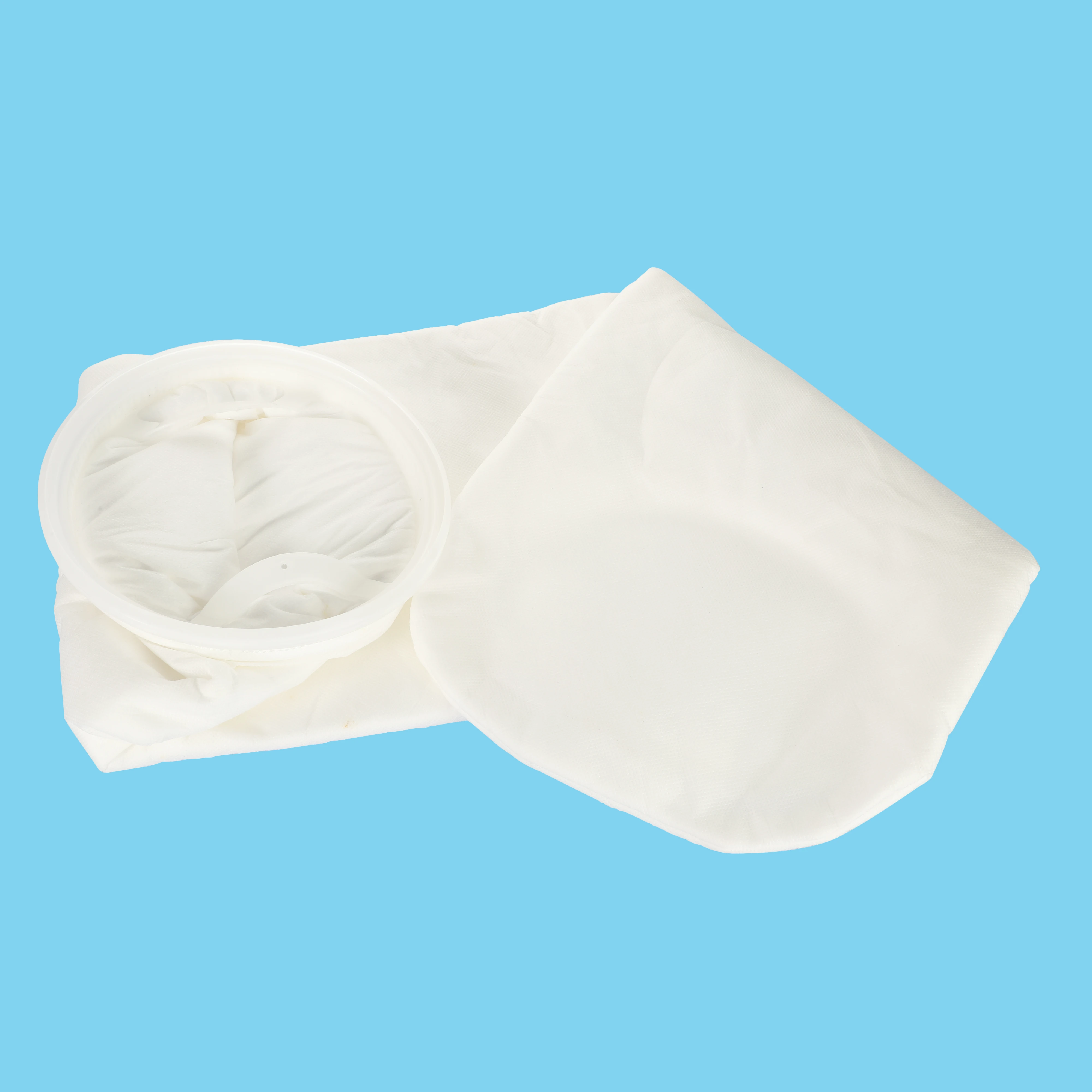 Customized High Quality Industrial 0.1 Micron Filter Bag pe/pp/nylon liquid filter bag/filter sock