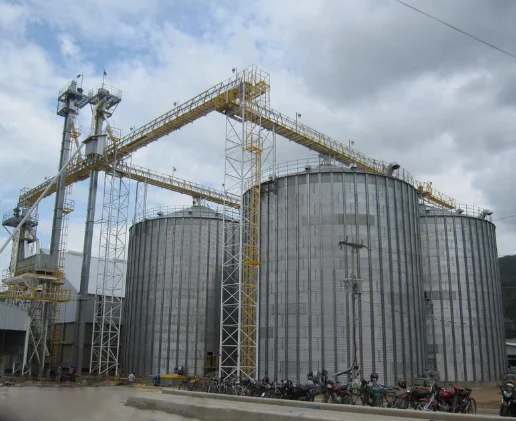 1000T china  grain of silos   hopper bottom bins used  small farm sukup silo with accessories  portable grain storage silo