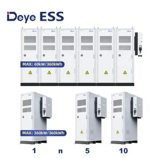 ЕС склад Deye Гибридный GE-F60-EU аккумулятор и инвертор все в одной системе хорошая продажа аккумуляторов lifepo4