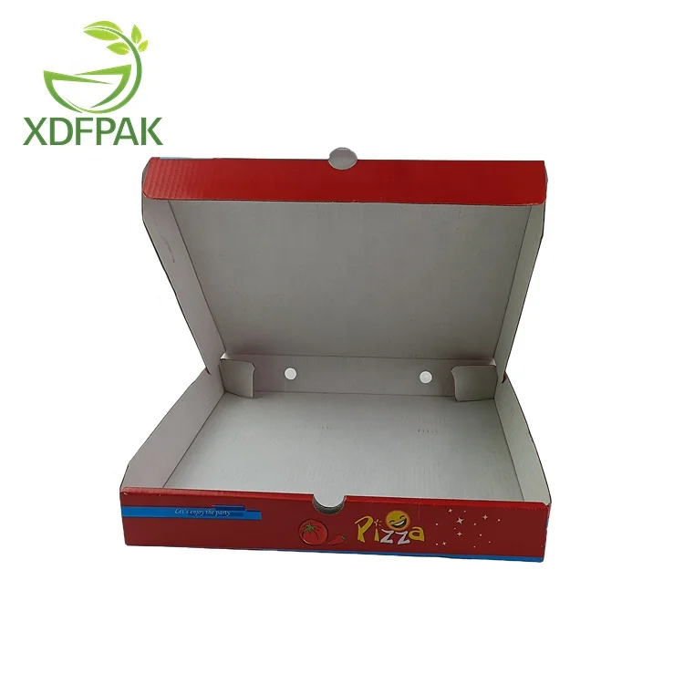 Corrugated paper packaging pizza carton Pizza box customization Baking packaging clamshell blank box takeaway packaging box