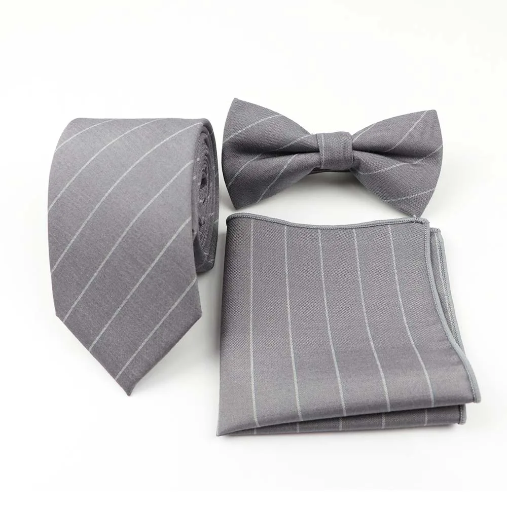3 шт. мужской галстук-бабочка нагрудный платок свадебное платье костюмы комплектов/партия