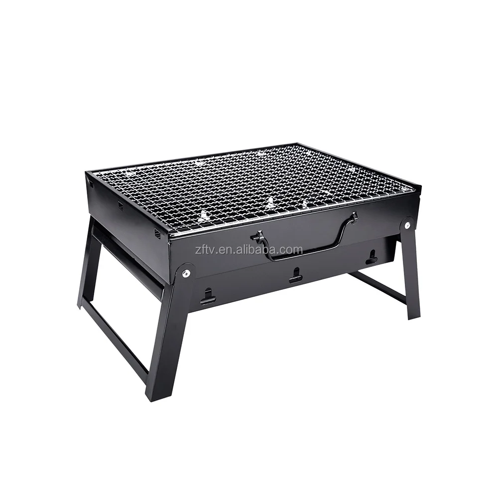 Professional Manufacturer Outdoor Portable Fireproof Charcoal Barbecue BBQ Grill