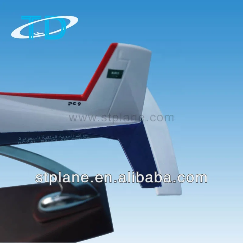 Royal Saudi PC-9 resin 1:34 Turboprop Training Scale Model Air Force