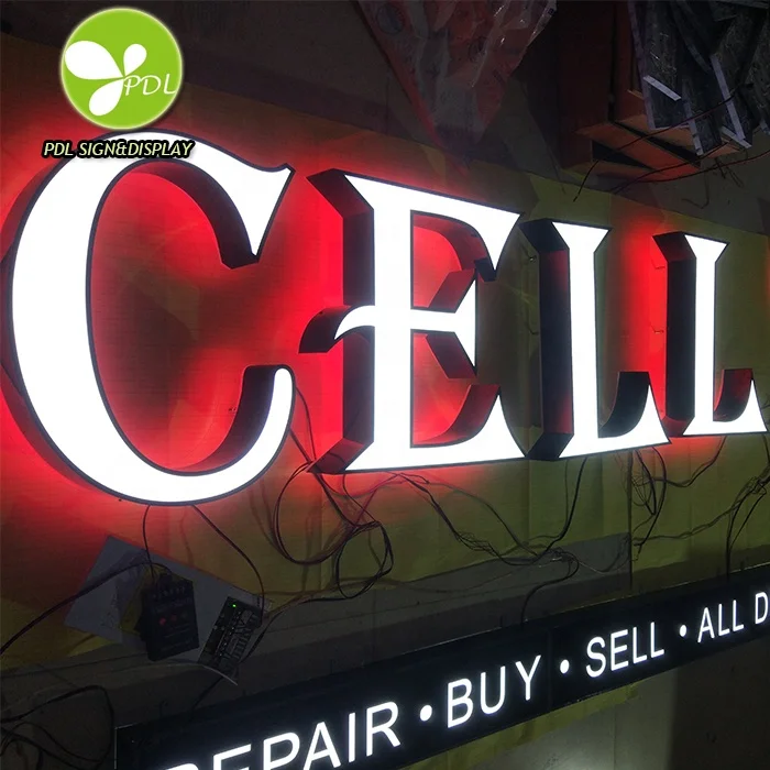 Именная доска на заказ дизайнерские знаки магазина знак витрины 3D буквенный Светодиодная подсветка буквенная