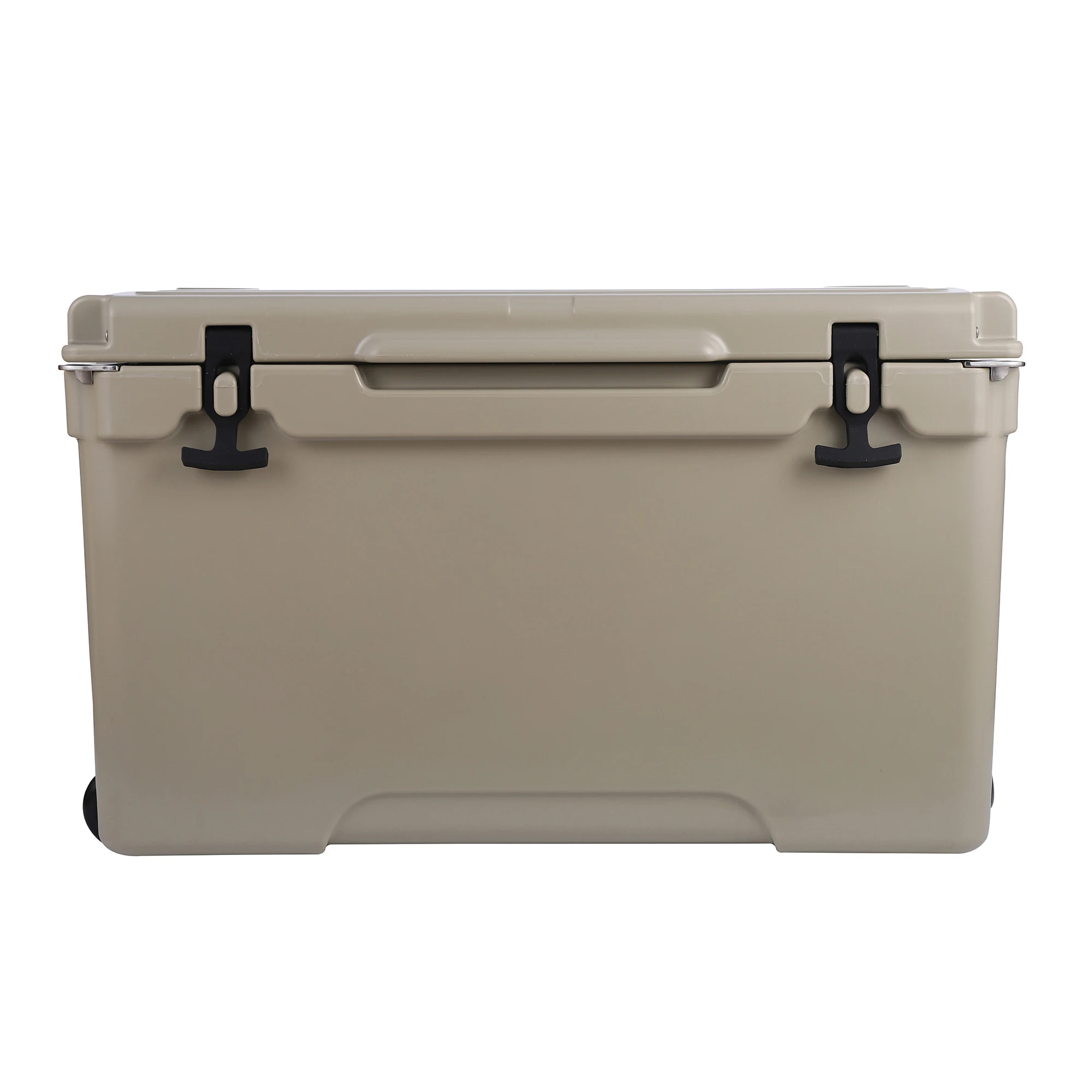 75L Outdoor camping custom large hard coolers plastic rotomolded cooler box with handle and wheels