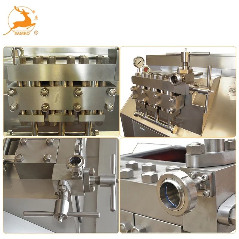 
high pressure milk homogenizer machine price / honey homogenizing equipment / small industrial juice homogenizer 
