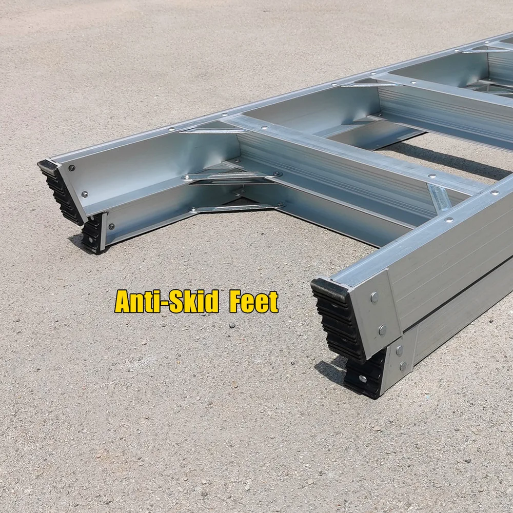 2024 A Type 1.4mm Thickness Household Folding Herringbone Aluminum Step Ladder