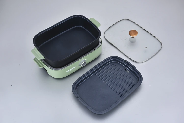 
Hot Selling Cheap Custom Mini Multi-functional Cooking Pot Electric Barbecue Bbq Grill 