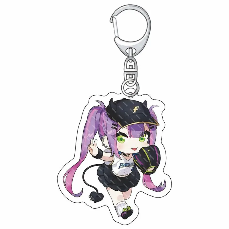 Wholesale baseball version with more character designs anime acrylic keychain pendant