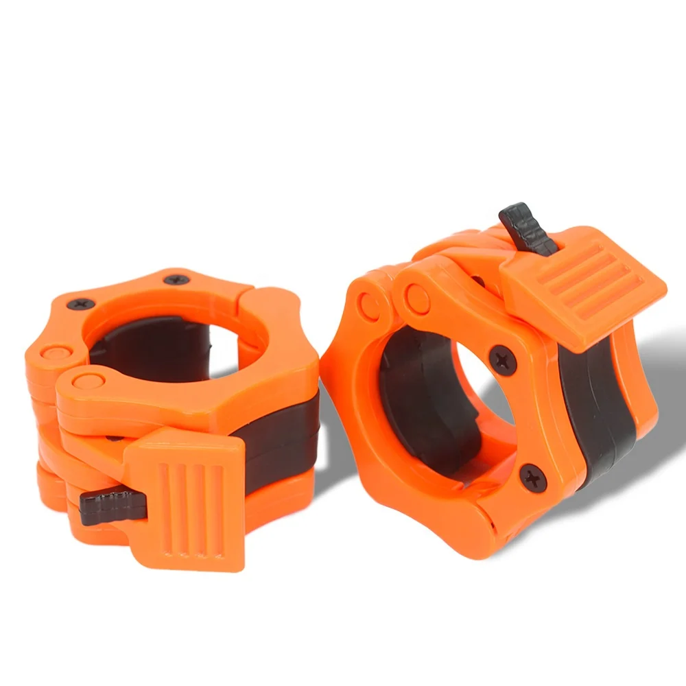 Barbell Clamps Collars Quick Release Locking Non Slip Weight Clips Bar Clamp Clips For Workout Weightlifting