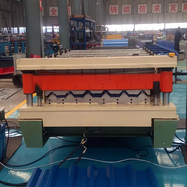 Brand New Lowest Price Steel Rib Corrugated Panel Profile Electrical Cutter Trapezoidal Tr4 Tr5 Tr6 Tile Roofing Sheet Roll Form