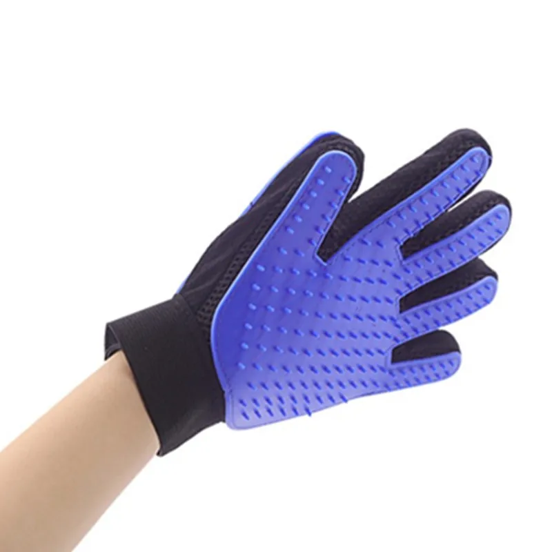  Новые двусторонние массажные перчатки для ухода за животными 2 в 1 Fve-finger 259 наконечников собак и кошек Длинные Короткие волосы