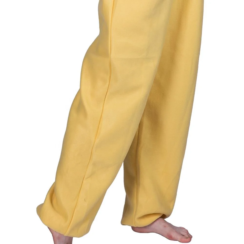 Cute women cosplay jumpsuits chick yellow mascot costumes for carnival evening Halloween fancy dress