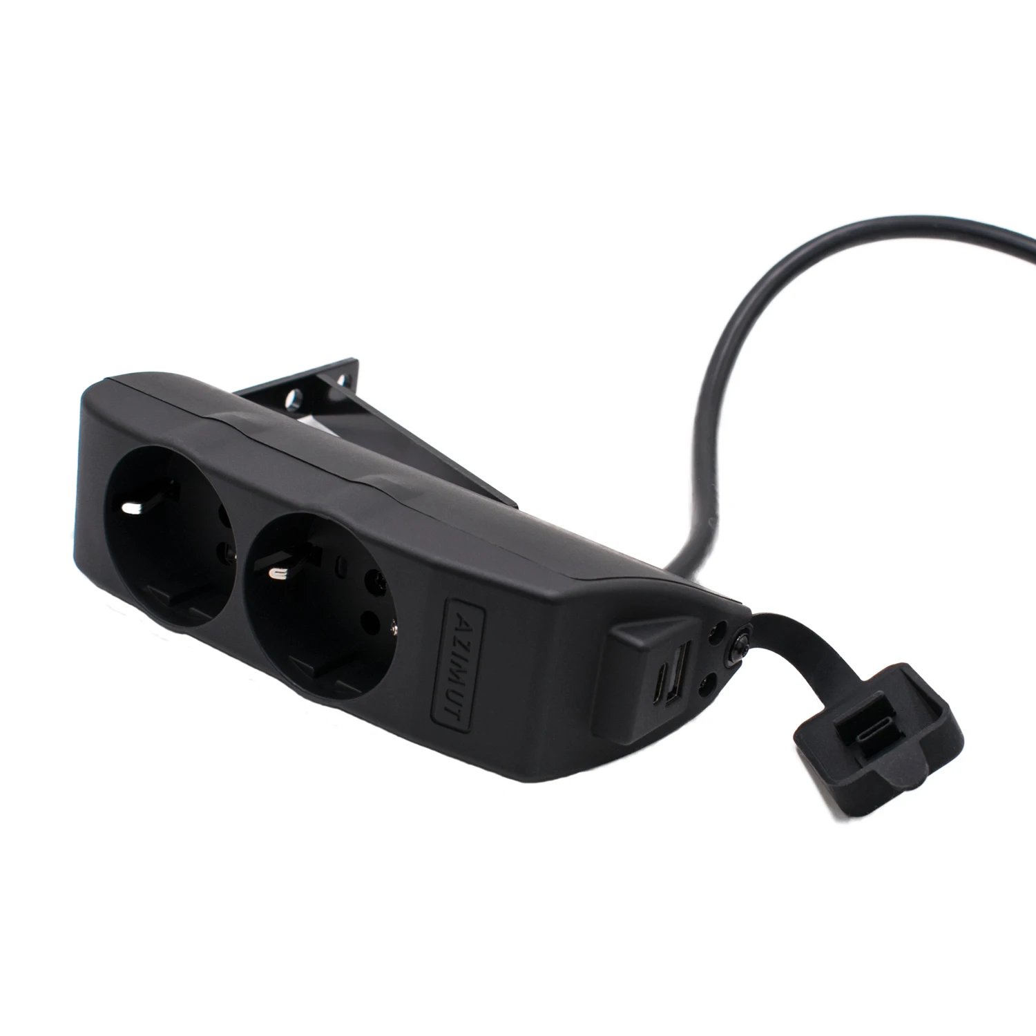 Mobile Phone Charger 12V 24V dc Port Usb with AC socket Quick Charge for  bus seat passengers with Type C and USB Socket