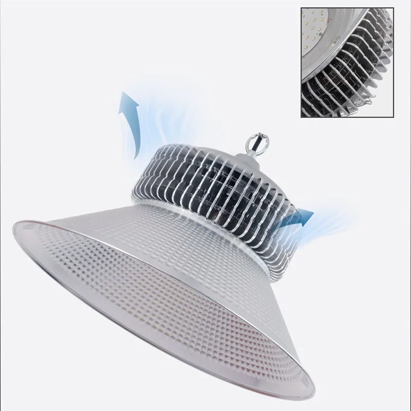 Flicker-free IP65 60 90 120 degree LED warehouse high bay light 130Lm W 60W 100W 150W 200W