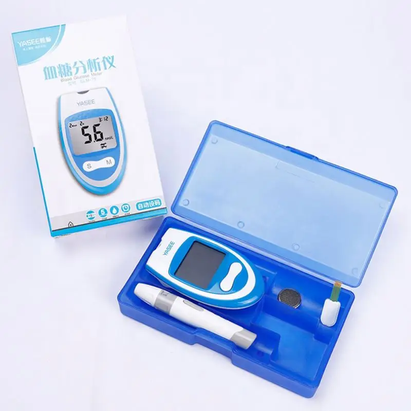 China One Touch Non Invasive Handheld Analyzer Blood Glucose Meter Laboratory Equipment Glucometer Medidor