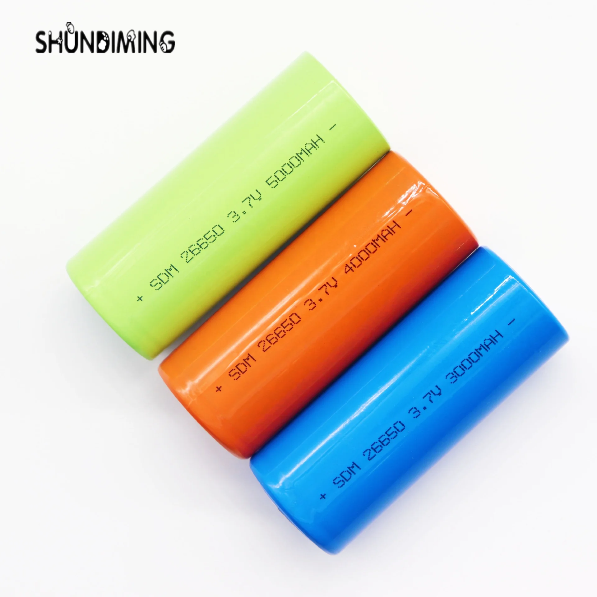 Deep Cycle Life rechargeable 3.7V li ion 26650 3000mah / 4000mah /  5000mah battery 26650 cells