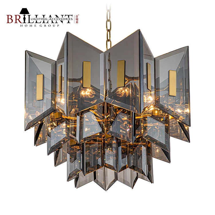 Home Decor Lighting Bedroom Living Room Dining Room Pendant Light Metal Glass Ceiling Chandelier