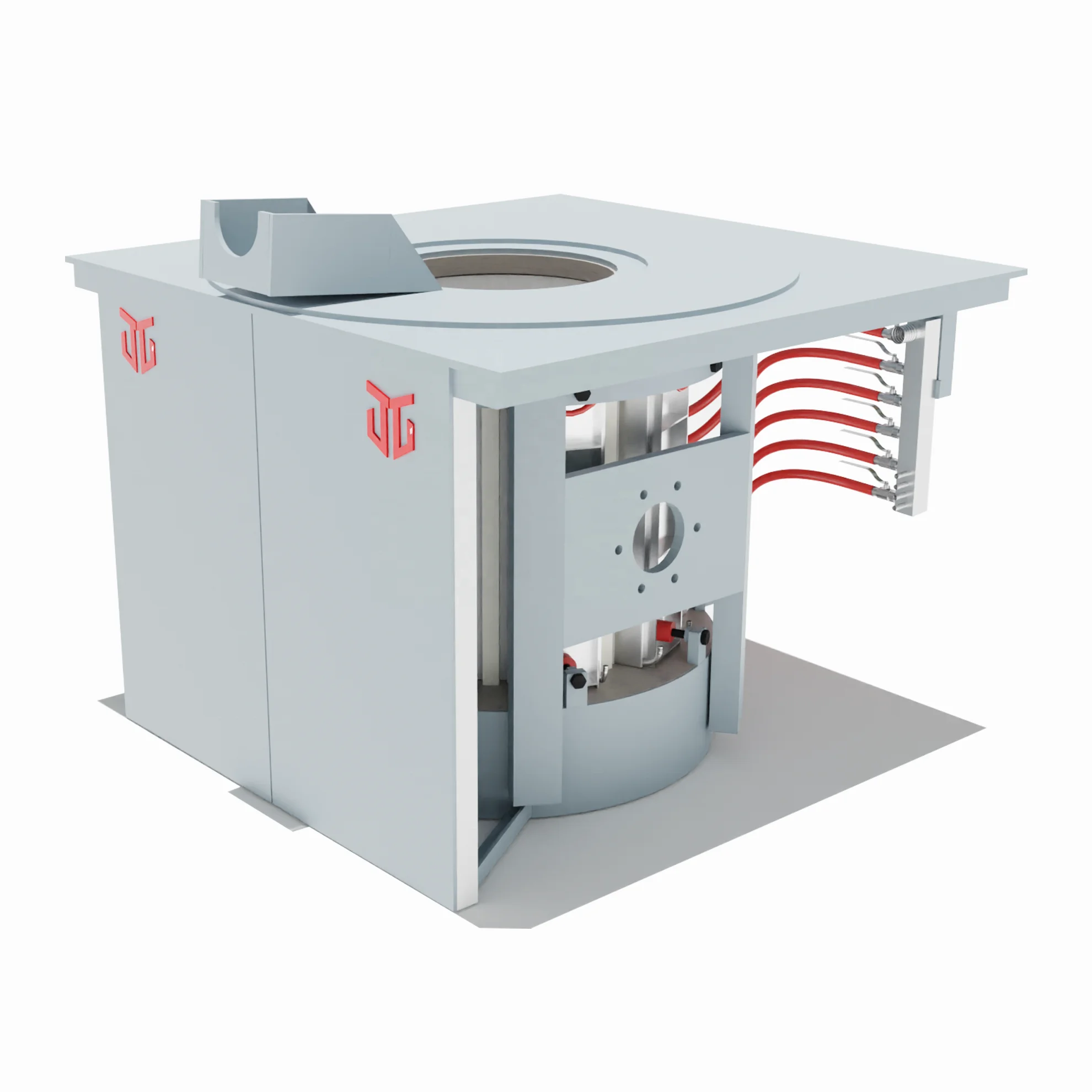 Medium frequency induction furnace for smelting steelSteelmaking machines Stainless steel melting furnace smelting furnace