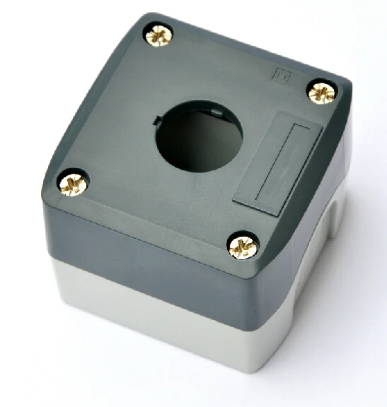 SAIPWELL Manufacturer Single-Phase 230VAC Single Way Emergency Stop Mushroom Head Electrical Switch Box