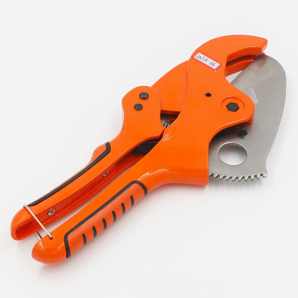 High Quality Plumbing Tool 63mm Plastic Pipe Cutter PVC Water Tube Hose Ratchet Action